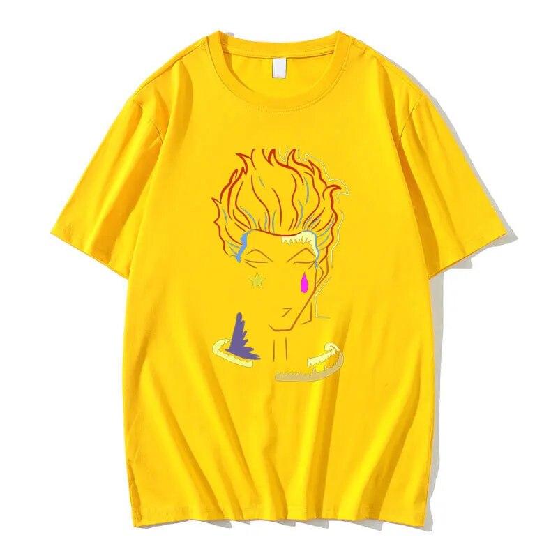 Anime Hunter X Hunter Hisoka Tričko s potiskem Streetwear Unisex Móda Harajuku Tričko Krátký rukáv Unisex Dámské Unisexga Trička pro volný čas