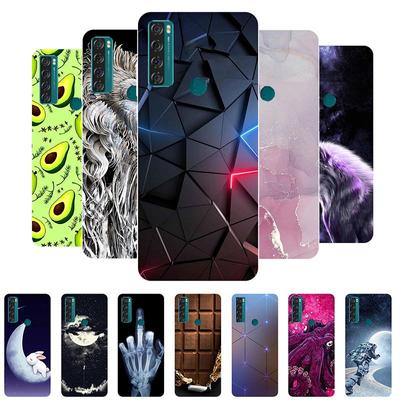 Pentru TCL 20 SE Husă 20B 20L+ 20S Husă din silicon Husă pentru telefon pentru TCL 20 SE T671H Husă moale pentru TCL 20SE Fundas Cartoon Coque