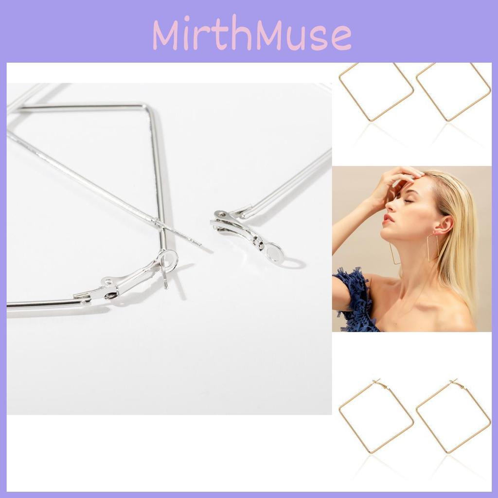 Geometric Chic Design Alloy Earrings Fashionable And Modern Statement Jewelry