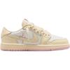 Travis Scott X Air Jordan 1 Low OG SP PS Shy Pink Kids Sneakers Muslin Sail University-Red IQ7605-100