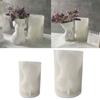 Silicone Flowerpot Mold Cements Pot DIY Succulent Making Mold Manual Clay Craft Silicone Gypsum Concrete Plant Pots