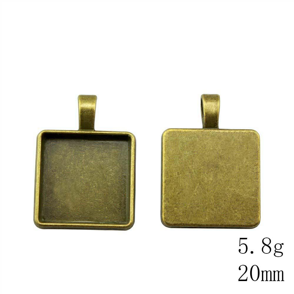 Bijuterii și Accesorii de Ziua Mamei Potrivite pentru Cabochon de Sticlă Rotund 20mm Bază Setare Tavă Bezel Piese Accesorii Bijuterii Accesorii pentru Bărbați