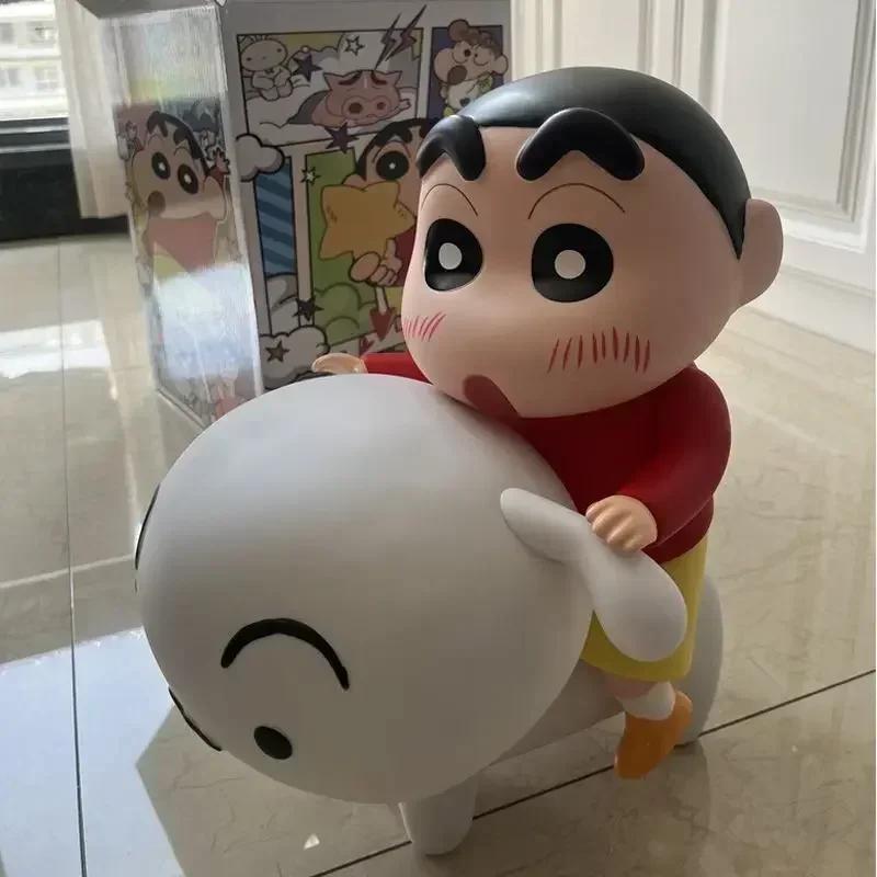 Yeni Crayon Shin-Chan Anime Figürü Crayon Shin-Chan Binme Nohara Shiro Aksiyon Figürü Model Oyuncak Kawaii Dekorasyon Koleksiyon Hediyeleri