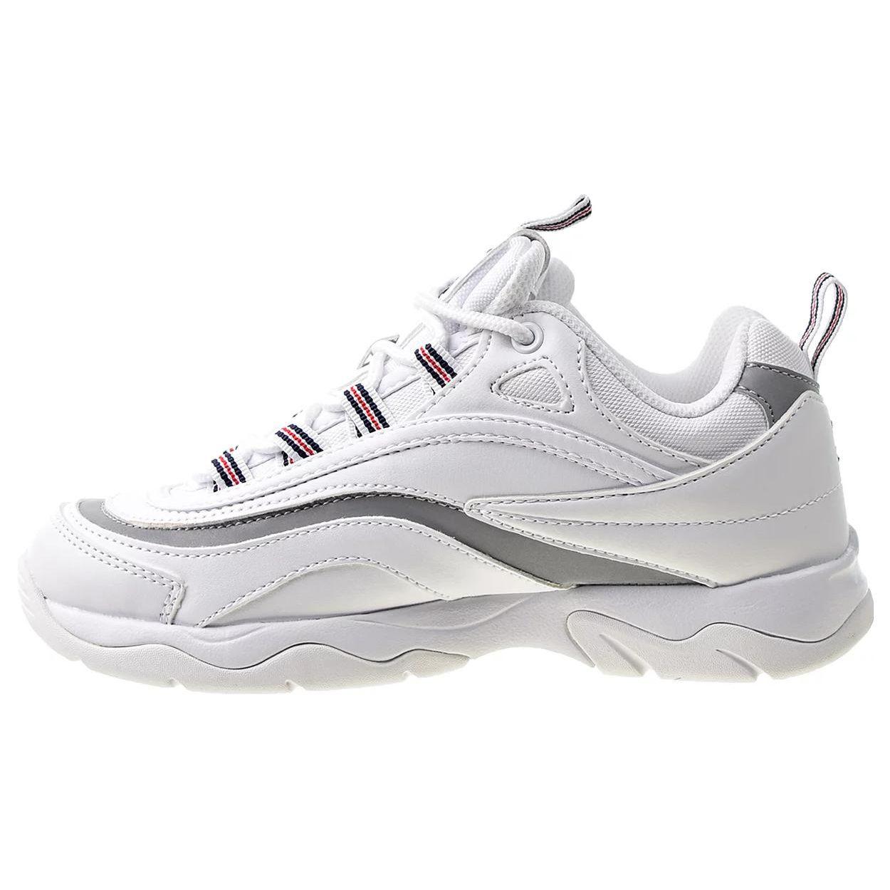 

FILA Ray Lace-Up Low-Top Lifestyle Sneakers Women sneakers White Gray 5RM00521-109 36.5