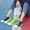 2025 Summer New Canvas Shoes Womens Student Flat Korean Version Little White Shoes Comfortable And Breathable Womens Sneakers