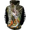 Cool Printed 3d Carp Fishing Unisex Hoodie Harajuku Streetwear Mens Casual Outdoor Fishing Hunting Camping Fashion Clothes