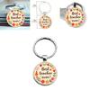Beat Teacher Ever Letter Keychain Pendant For Celebration Gifting