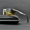 Polarized Sunglasses Men Brand Designer Sunglass Mens Yellow Lens Night Vision Driving Sun Glasses UV400 Eyewear NX