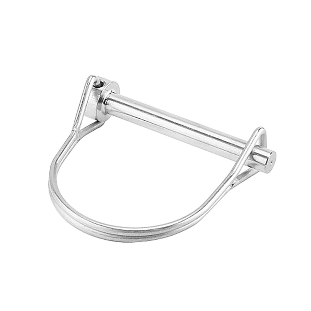 Buy 8x70mm 316 Stainless Steel Round Arch Locking Lock Pin For Marine