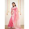 Flosive Women' Kanjivaram Pure Zari Woven Soft Silk Saree With Blouse Piece ( )