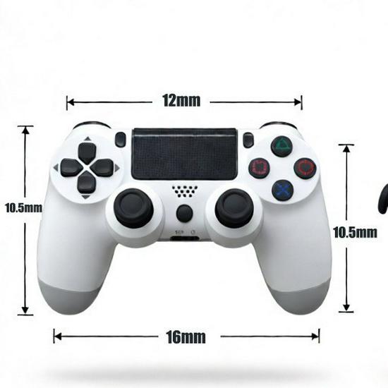 Controller di Gioco Wireless P4 a Doppia Vibrazione - Versioni USA ed Europee Disponibili