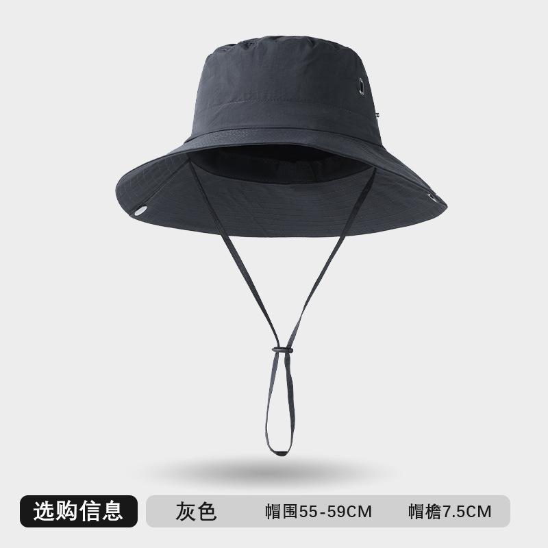 Sun Hats for Men Women Fishing Hat UPF Protection Wide Brim Bucket Hat Breathable Quick-Dry Water Rapellent Outdoor Hiking Beach Travel Summer Hats