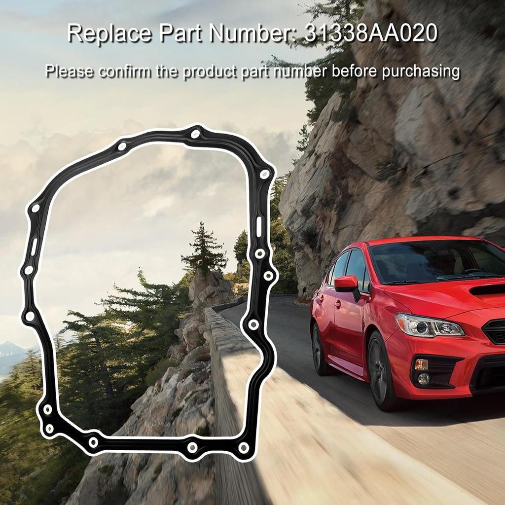 31338AA020 CVT Transmission Cover Gasket Crosstrek Impreza 2012-2018 Subaru Crosstrek, Subaru Forester,Subaru Impreza 2.0L,Subaru Legacy 2.5L,Subaru