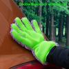 Car Washing Glove Coral Fleece Non-scratching Effortless Universal Chenille Auto Wash Glove Car Wash Glove Stain Removal