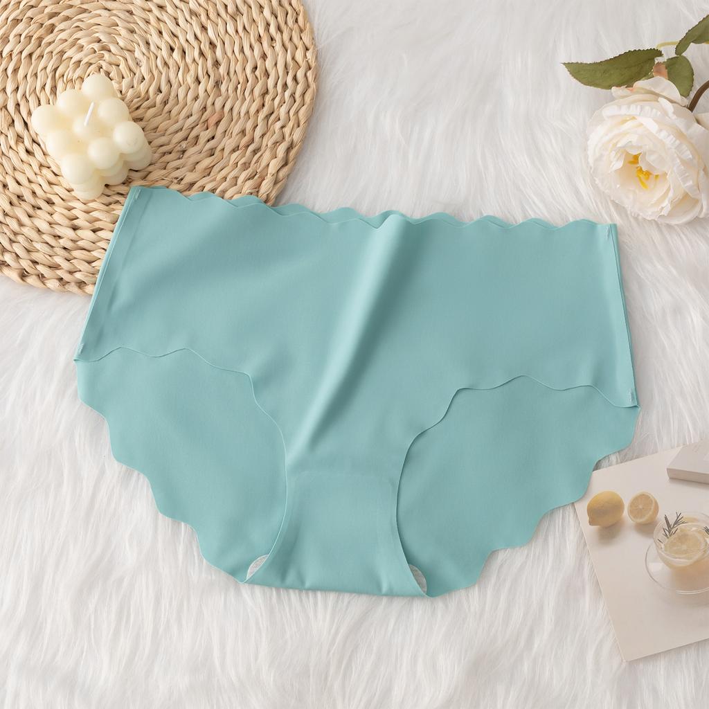 Women's Ice Silk Seamless Underwear, Thin, Breathable, Plus Size Women's Underwear