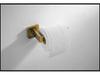 304 Stainless Steel Bathroom Set: Square Rack, Coat Hook, Toilet Paper Holder, and Brush