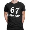 Men Women's Funny Six Seven 6 7 Meme T Shirt  Cotton Clothes Leisure Short Sleeve Round Neck Tee Shirt Summer T-Shirt