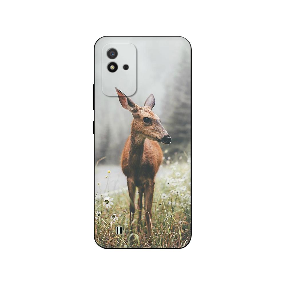 For Realme Narzo 50i Case 6.5inch Silicon Back Cover For OPPO Realme Narzo50i 50 i Soft Case RMX3235 Phone Case black tpu case