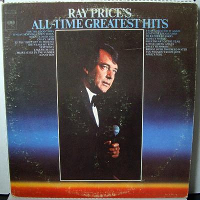 LP Record RAY PRICE - All-Time Greatest Hits KG31364 Columbia 1972 US Folk Used