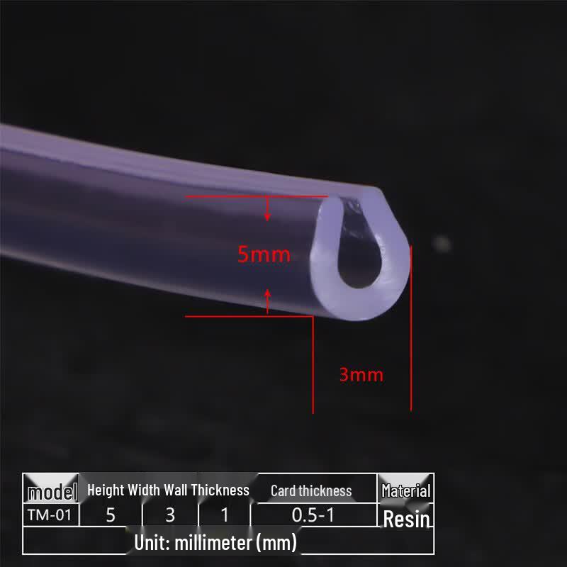 Silicone U-Channel Edge Protector Strip