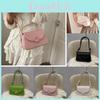 Sac bandoulière chic de style coréen pour femme 2023, sac bandoulière tendance en cuir PU texturé pour un usage quotidien