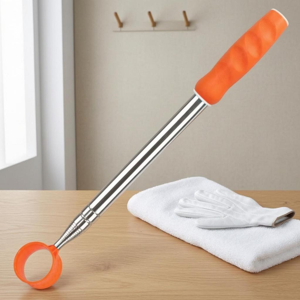 Golf Ball Picker Extendable Retriever Textured Grip for Golfers