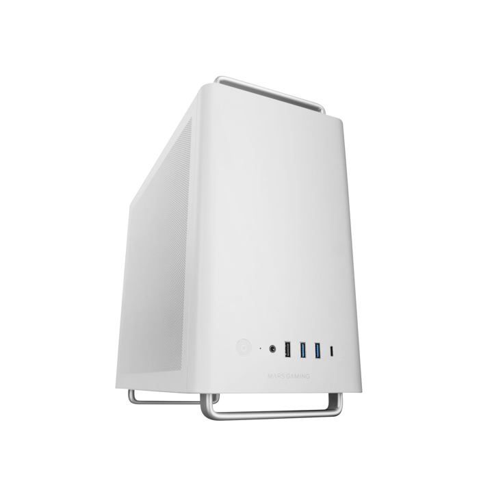 Boîtier PC Micro-ATX - Mars Gaming - MC-ELITE - Design Mesh - 3 Ventilateurs FDB - Aluminium