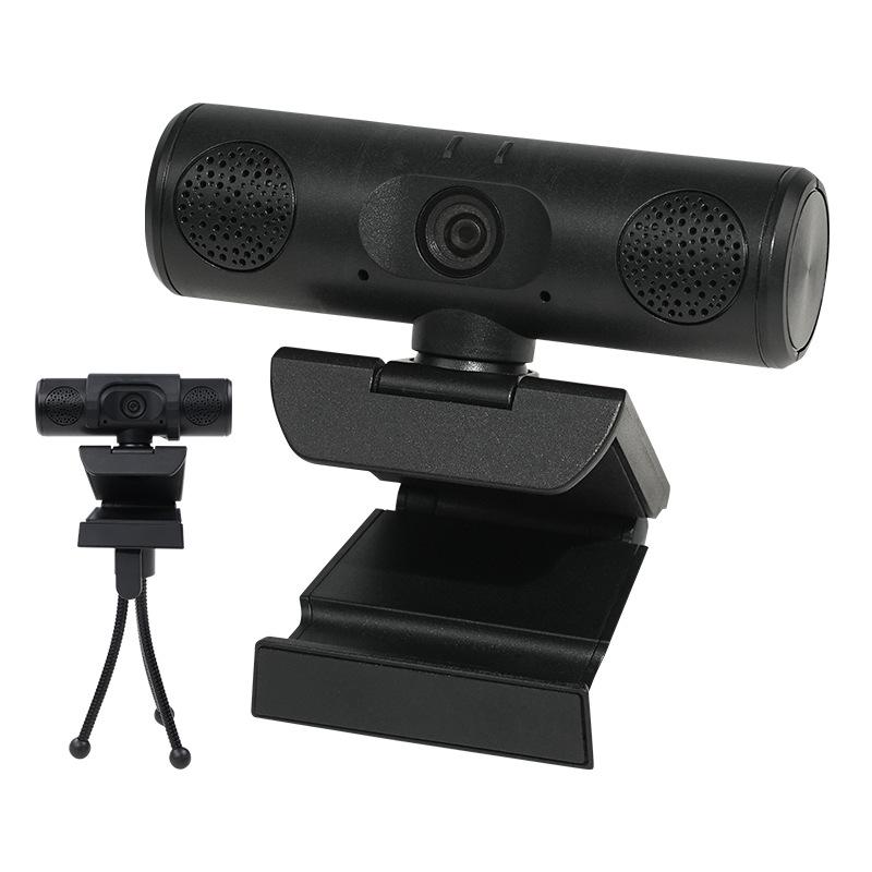

2K HD Autofocus Webcam with Built-in Microphone for Driver-Free Remote Streaming чорний
