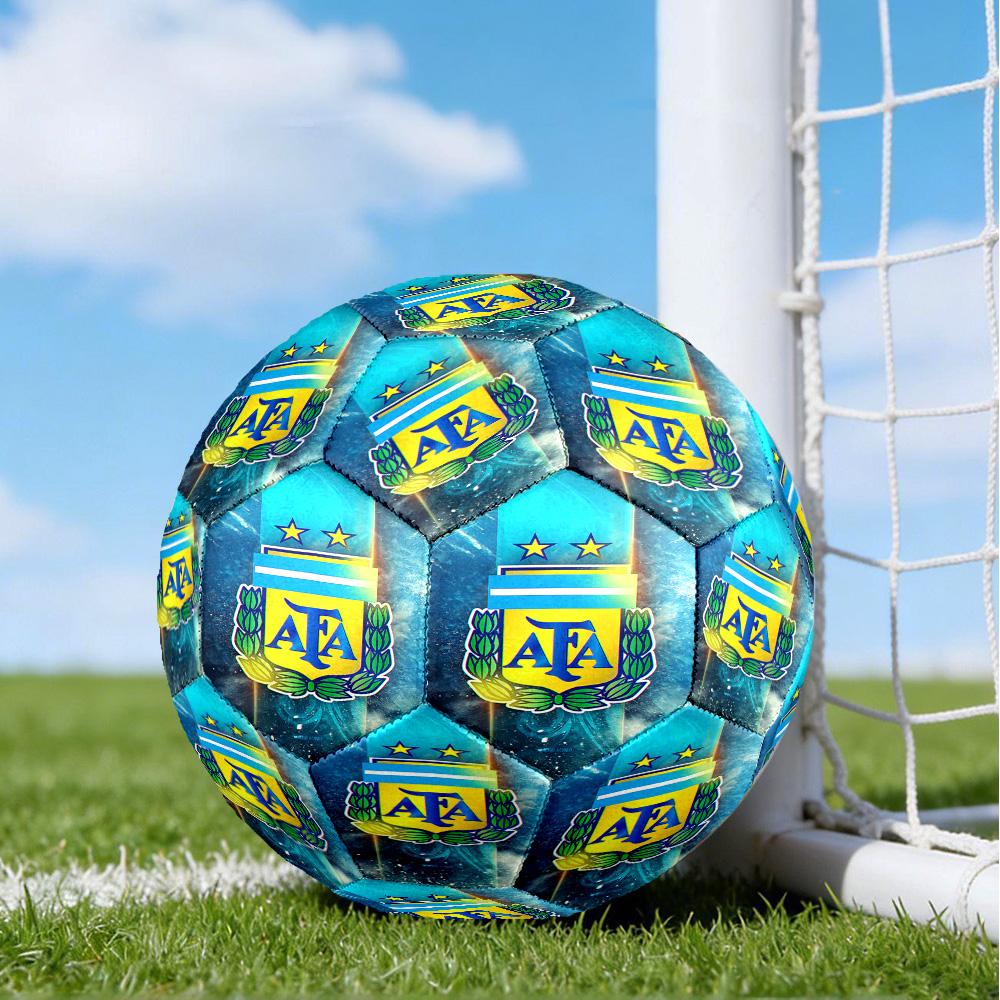Argentina Football Club Printed Size 5 Soccer Balls, High-Quality, Anti-Slip, Protective Football, A Unique Gift , Birthdays, Christmas Gifts