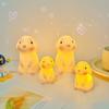 Warm Night Lamp Light Compact Cartoon Cute Rabbit Shaped Battery Powered