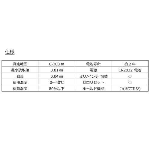 FregocS Multi-Function Digital Long Jaw Caliper, 300mm, Outside and Inside Measurement, Millimeter and Inch, DLONGCA-01
