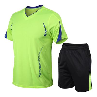 Sportsdragt Herre Sommer Fitness Kortærmet T-shirt Herretøj Løb Løs Bordtennis