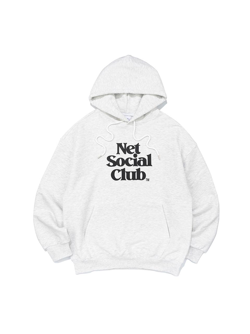 Net Social Club Og Logo Hood (Light Melange) Light Melange/S