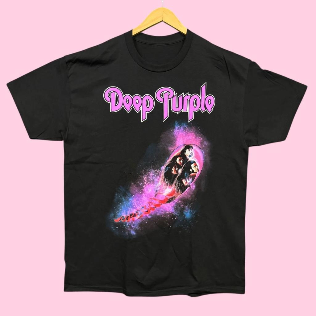 Deep Purple Fireball Album Rock Band T-Shirt L
