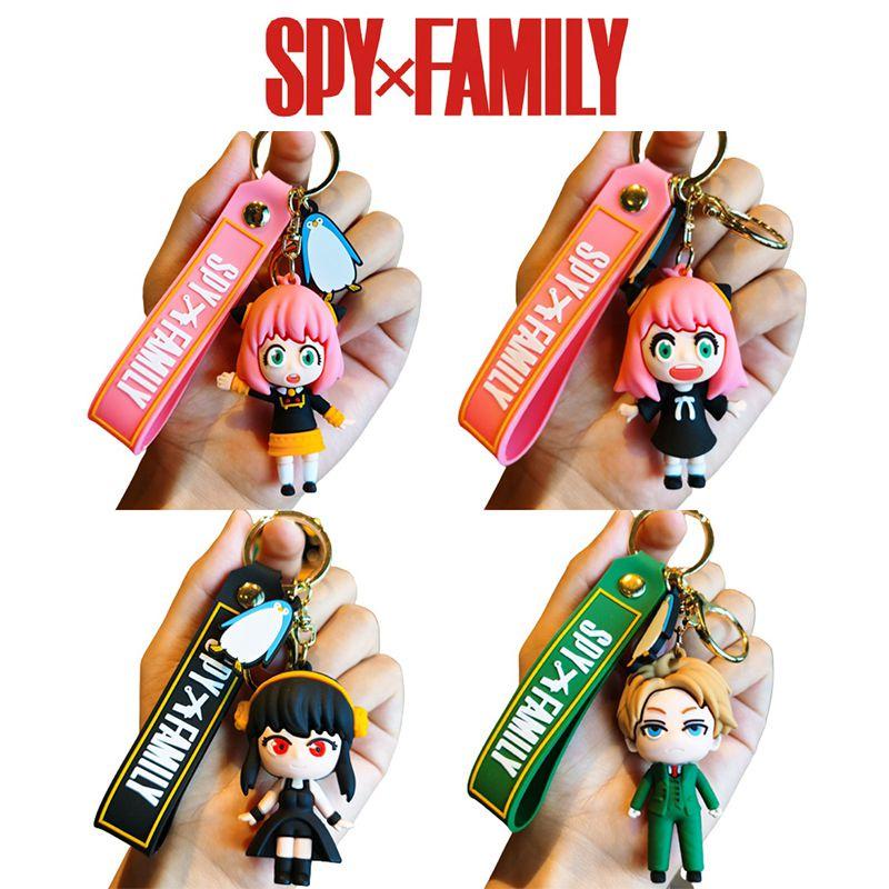 Cute Spy×family Keychain Toy Bag Pendant Perfect For Kids Gifts And Xmas Decorations!