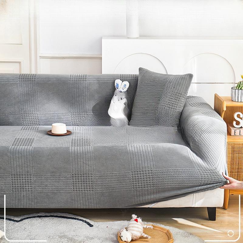 Universal All-Inclusive Universal Sofa Cover Anti-Scratching Sofa Slipcover Four Seasons Universal Sofa Cushion Lazy Sofa Cover Full Covered