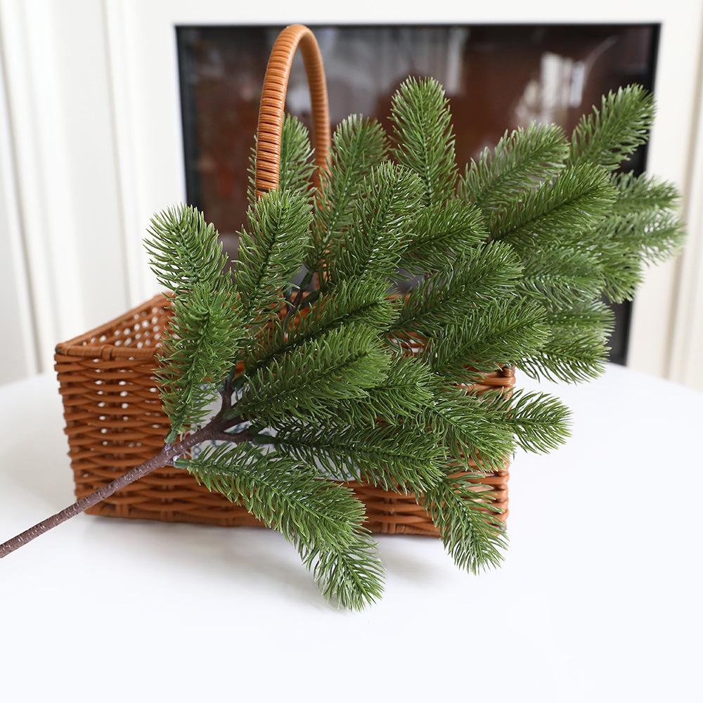 Inverted Bonsai Christmas Tree Pine Branch Decoration