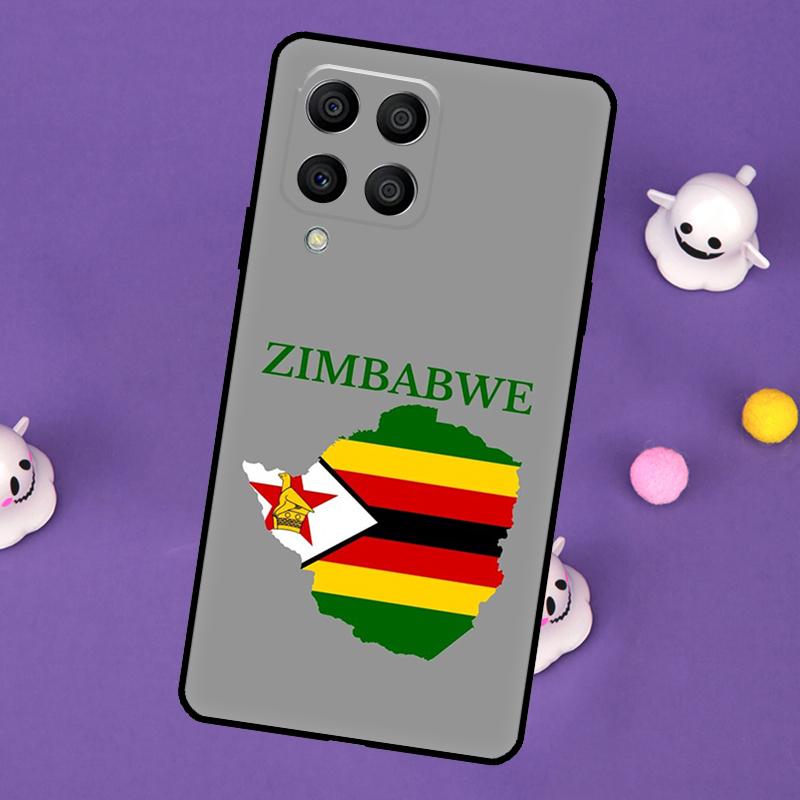 Zimbabwe Flag Cover For Samsung Galaxy M11 M51 M31 M33 M13 M23 M53 M15 M55 M14 M34 M54 M20 M32 M52 Case