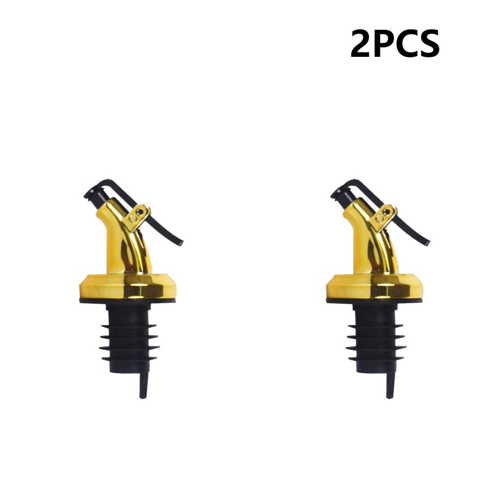 Oil and Vinegar Dispenser Pour Spouts Leak-proof Seasoning Bottle Stopper Ergonomic Multifunctional Suitable for Most Bottles