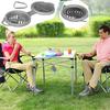 Outdoor portable mosquito coil holder camping can hang silicone mosquito coil fixed tray holder Fly Repeller for Camping Fishing