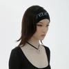 [Worn by Celeb] Lettering Hairband (Black)