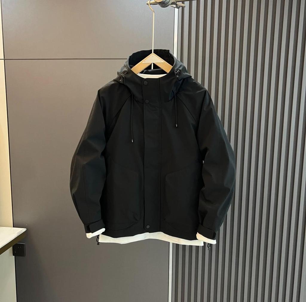 Men's Trendy Hooded Jacket - Spring/Autumn Casual Versatile Outdoor Sportswear