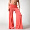 VEZFAA Pantalons et corsaires taille haute imprimés couleur unie pour femmes