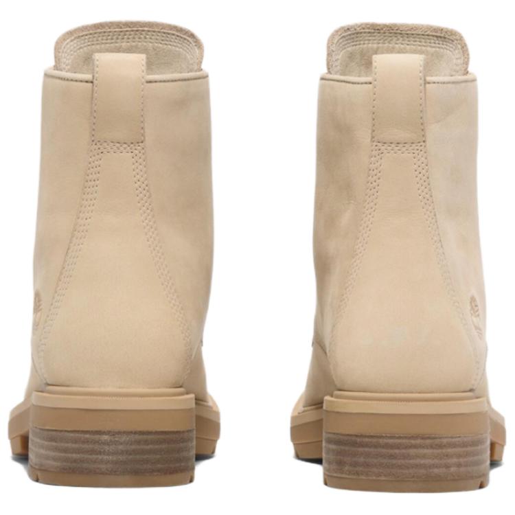 Timberland Waterproof Slip-Resistant Brimfield Comfortable Versatile Short Boots Women boots Light-Beige A2AJB-EN7