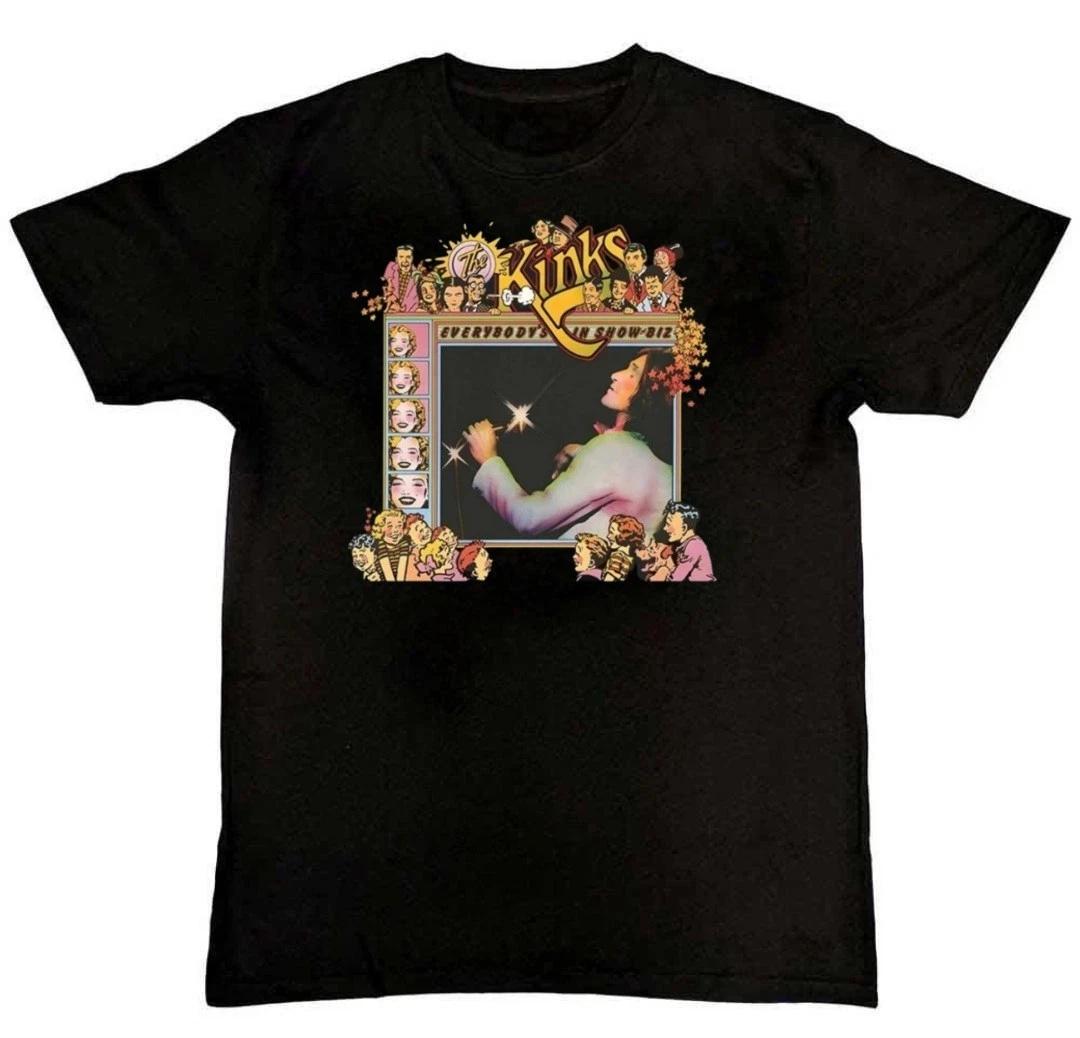 Vintage the Kinks Graphic Print Unisex Mens T-Shirt S M L XL 2 3 4 XL XS