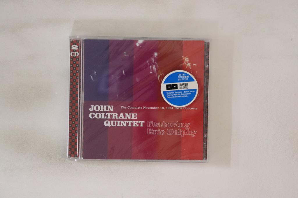 CD JOHN COLTRANE, ERIC DOLPHY - Complete November 18, 1961 Paris Co 69240 GAMBIT 2006 Europe Jazz Used