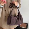 Korean Style Plaid Casual Shoulder Bag Lightweight Versatile Daily Crossbody Bag