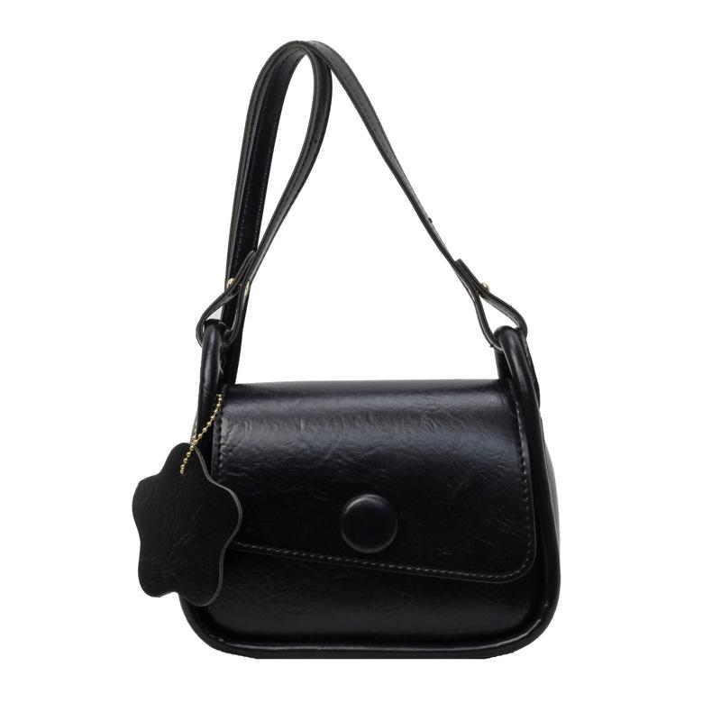 Retro Small Bag Women's 2025 Spring and Summer New Trendy Fashion Shoulder Bag Summer High Sense Versatile Messenger Small Square Bag