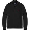 Polo SS23 Stampa Logo Ricamato Pullover Mezza Zip Manica Lunga Felpa Uomo felpa Nero 710859939003-003