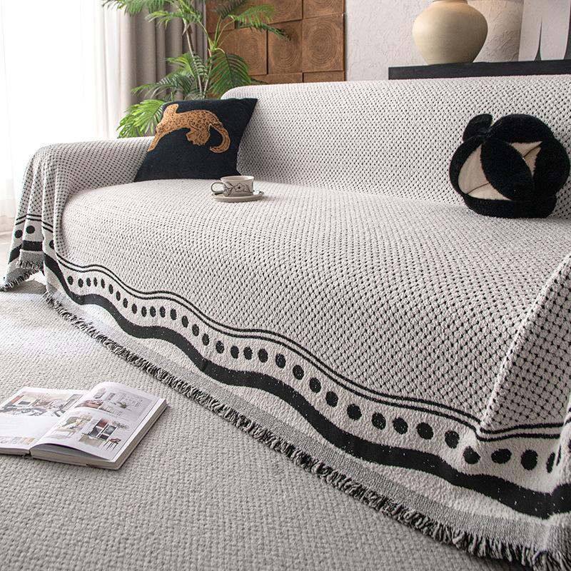 

Летнее Новое Полотенце для Дивана Универсальное для Всех Сезонов, Чехол-Подушка для Дивана Полностью Закрывающий Универсальное Всевключающее Одеяло 180-300